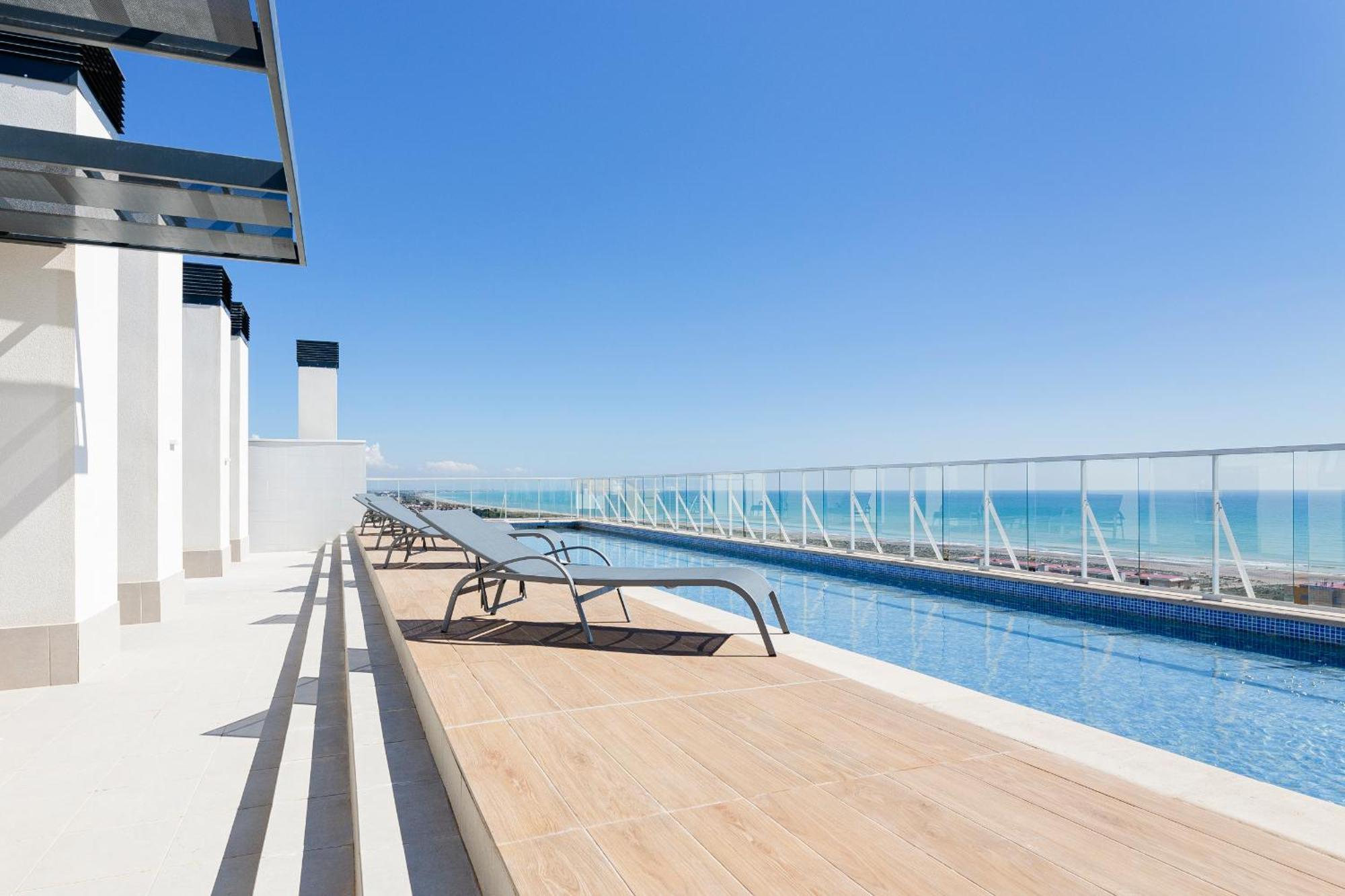 Apartamentos En Canet Al Mar, Junto Playa Y Con Piscina Canet d'En Berenguer Exterior foto